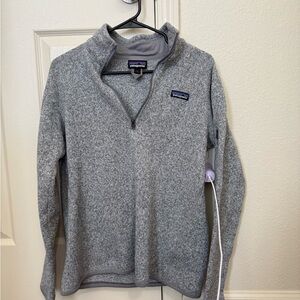 Patagonia Men's Zip-Up Sweater in Gray